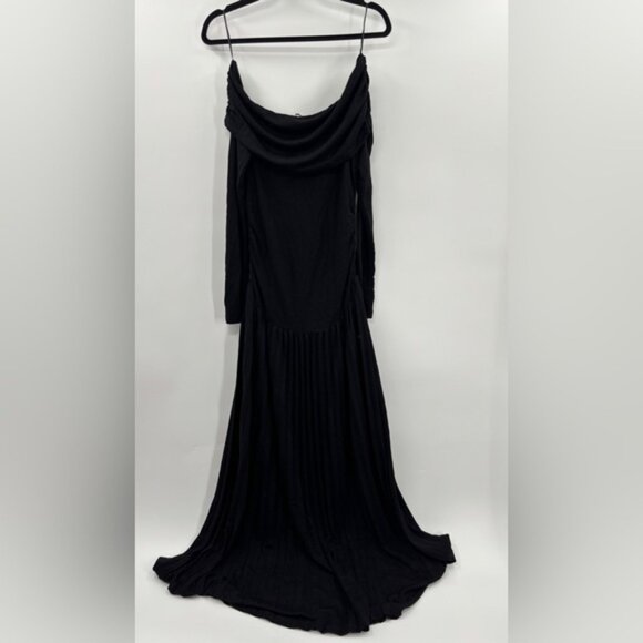 Lioness Field Of Dreams Maxi Dress in Onyx - Picture 6 of 7